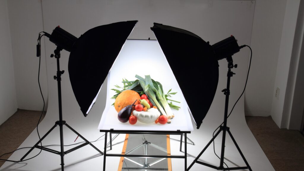 Na zdjęciu fotografia bezcieniowa w profesjonalnym studio.